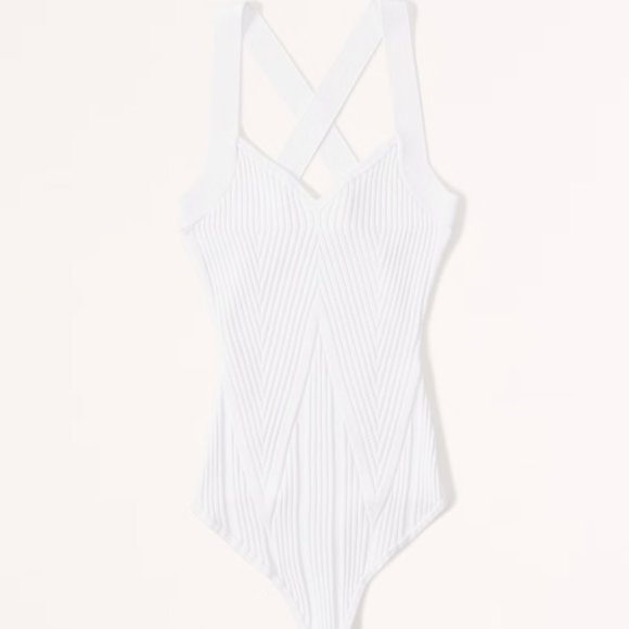 Abercrombie Sweetheart Cross-Back Bodysuit - Picture 2 of 4